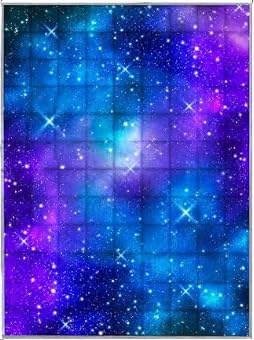 Solfres 3lbs Weighted Blanket, 36 x 48 Inches, Printing Heavy Blanket 3 Pounds for Children and Teens Ultra Soft and Cozy, Stars, Sensory Items, Nebula Galaxy